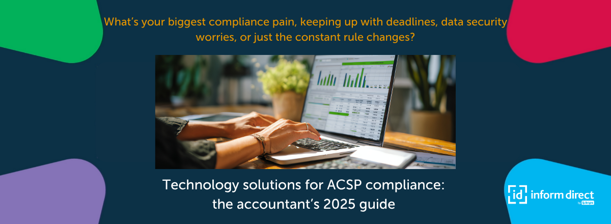 Banner image - Technology solutions for ACSP compliance: 
the accountant’s 2025 guide 